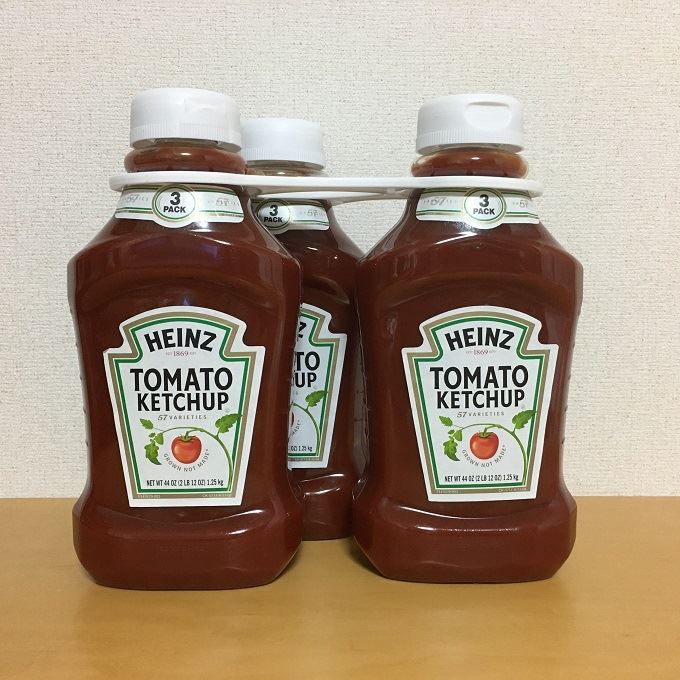 コストコ HEINZ ハインツ トマトケチャップ トリプルパック(1250g×3個入り) | コストコふらリーマンのブログ